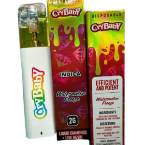 crybaby disposable watermelon freeze 2g